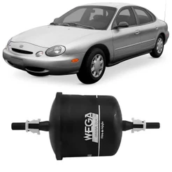 Filtro Combustivel Ford Taurus 3.0 94 A 95 Wega