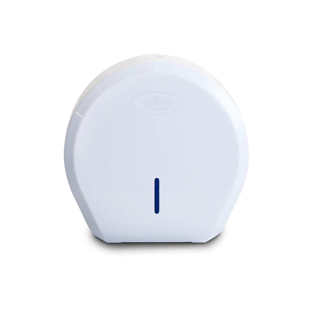 Dispenser Higiênico Rolão Branco e Cinza 300/500m Nobre