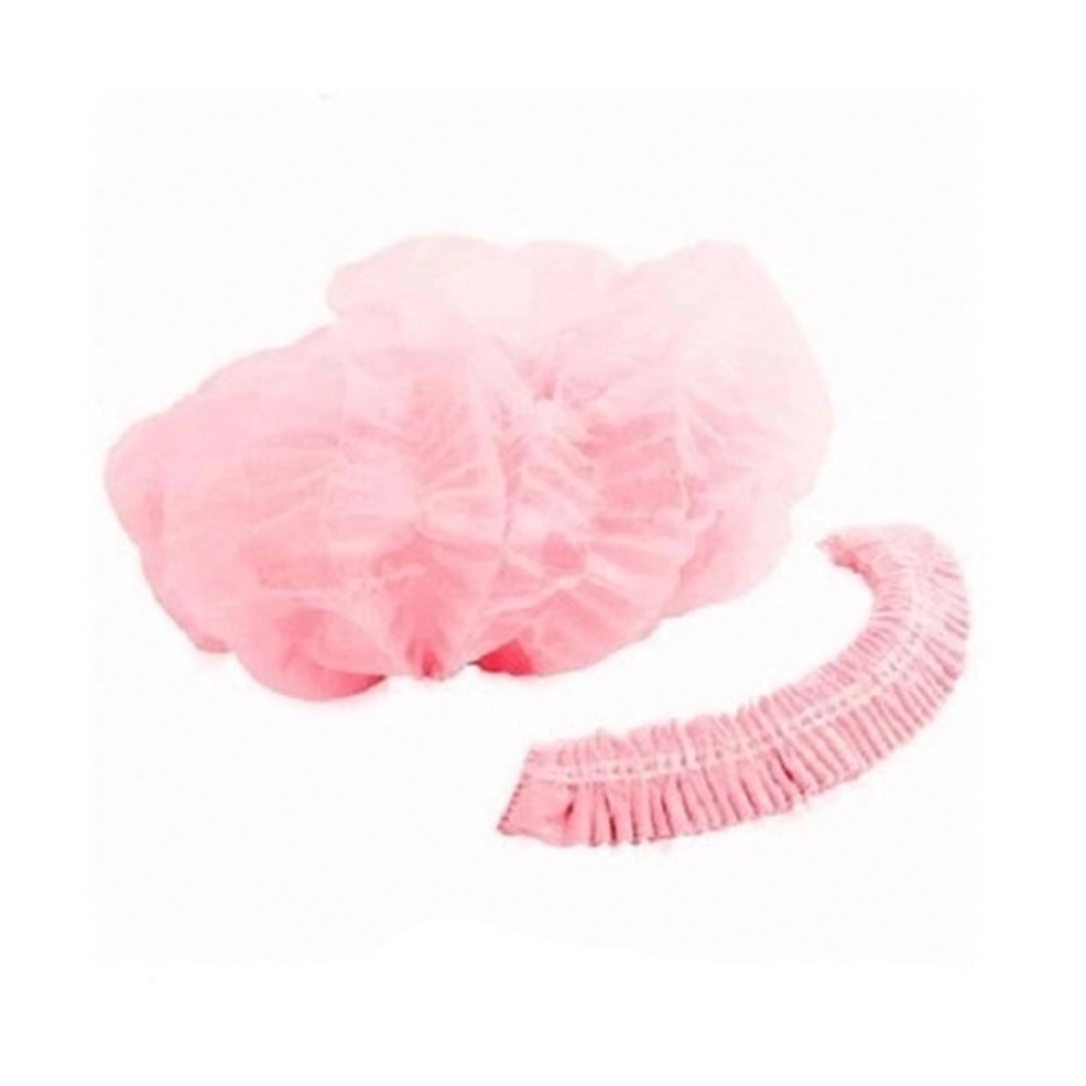 Touca Descartável Santa Clara TNT Rosa c/5un em Oferta na Shopee