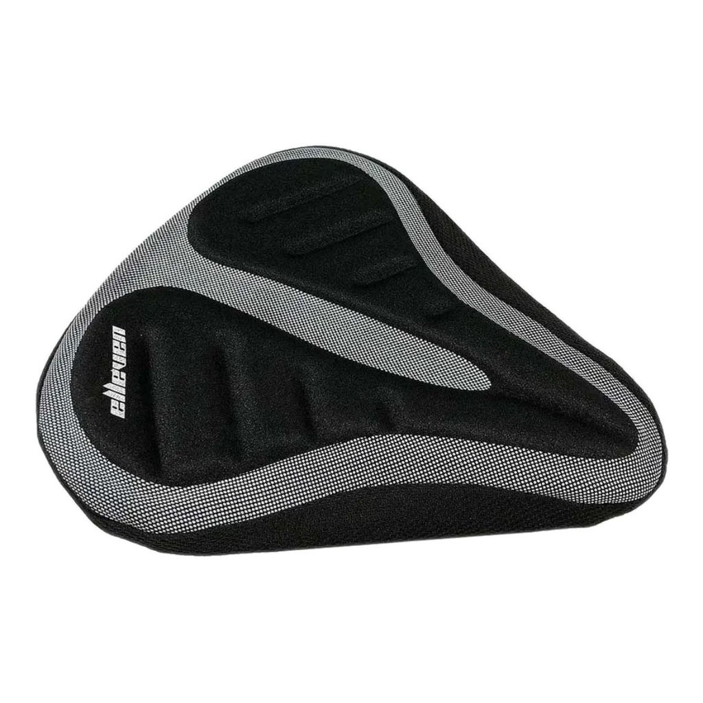 Capa De Selim Largo Grande Elleven Gel Mtb Bike Reforçada