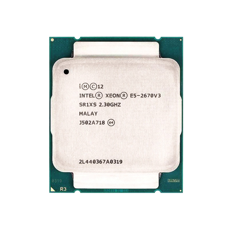 Intel Xeon E5 2670 V3 CPU E5-2670V3 SR1XS 2.30GHZ 30M 12-CORES LGA 2011-3 Processador