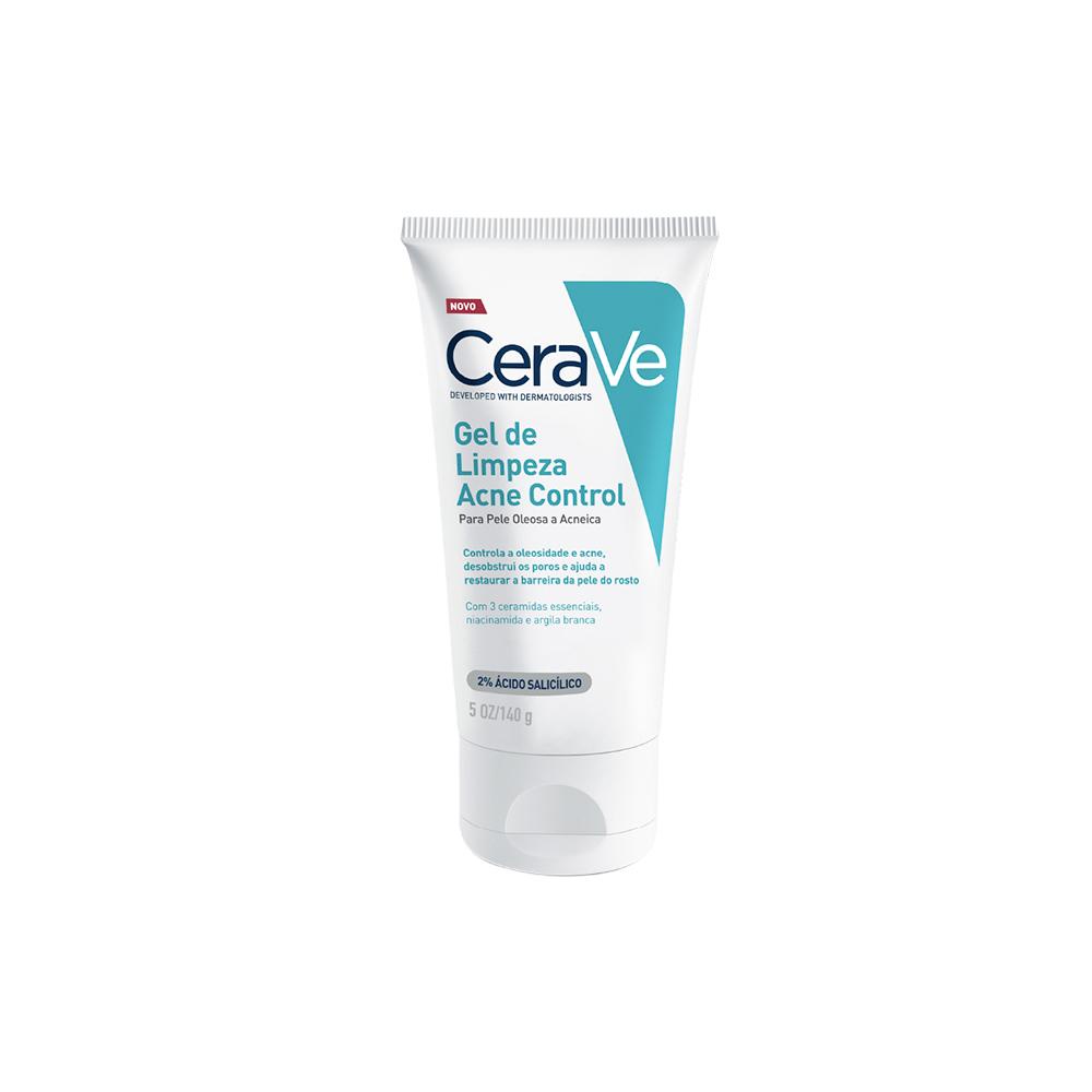 Cerave Acne Control Gel de Limpeza Facial 140g