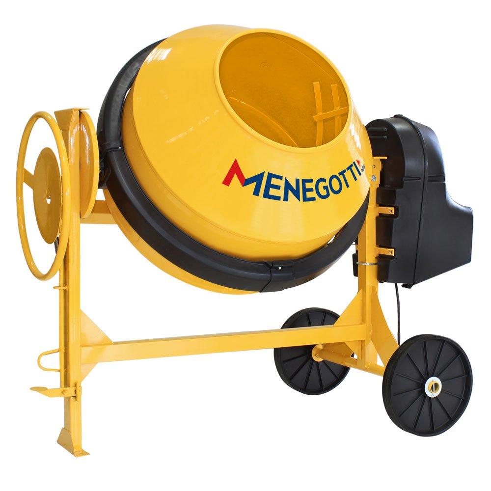 Betoneira 400L 220v 2CV 4 Polos Monofásica com Kit de Segurança 15 ciclos/h - Menegotti em Oferta na Shopee