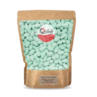 Amêndoas Confeitadas Verde Bebê Importadas 250g