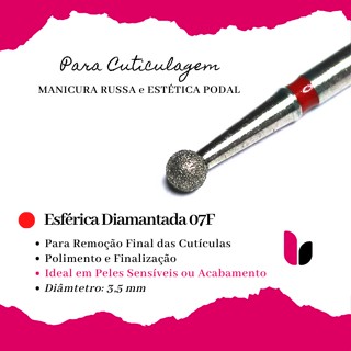 07F- Broca Diamantada - Esféra Média em Oferta na Shopee