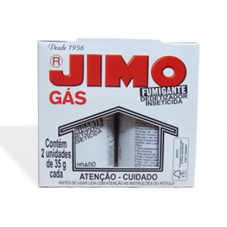 Jimo Gás Fumigante Dedetizador 2 Unidades De 35G