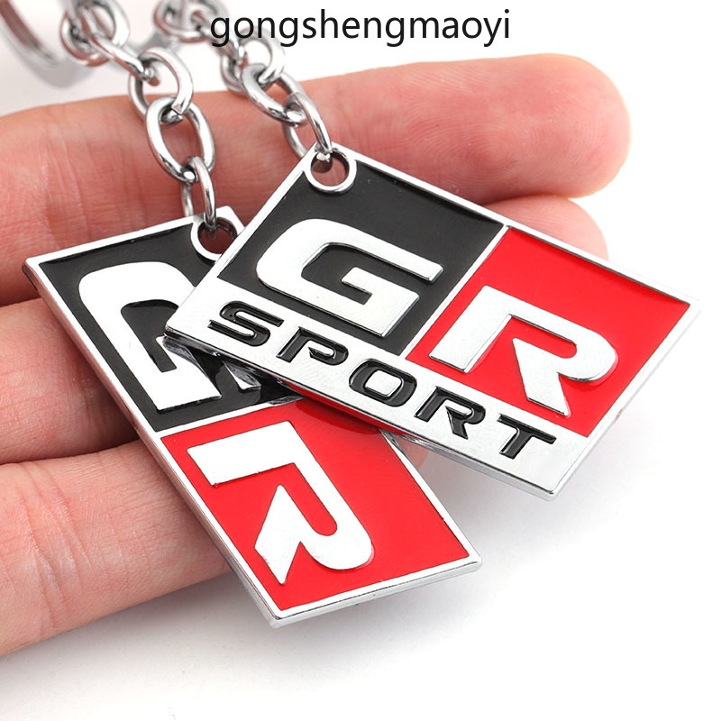 Carro GR Esporte Chaveiro Titular Para Toyota HV YARiS Prius Harrier Corolla Camry