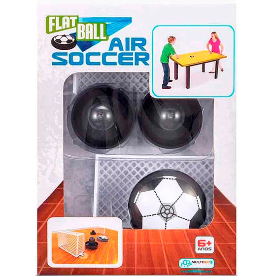 Brinquedo Jogo Flat Ball Air Soccer Futebol de Mesa Multikids - Br373 em Oferta na Shopee