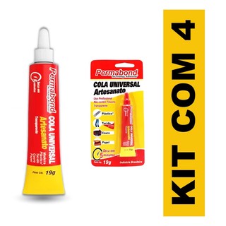 KIT COM 4 COLA UNIVERSAL ARTESANATO EXTRAFORTE em Oferta na Shopee