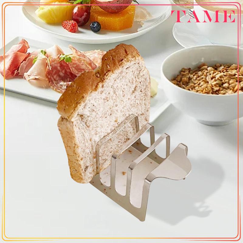 [Tame _ Sz] Suporte Para Pão De Forma De Rack De Torradas Aço Inoxidável Panqueca De Hotel Forno De Restaurante
