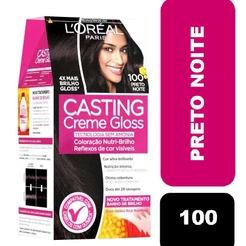 Tonalizante Casting Creme Gloss Preto Noite 100