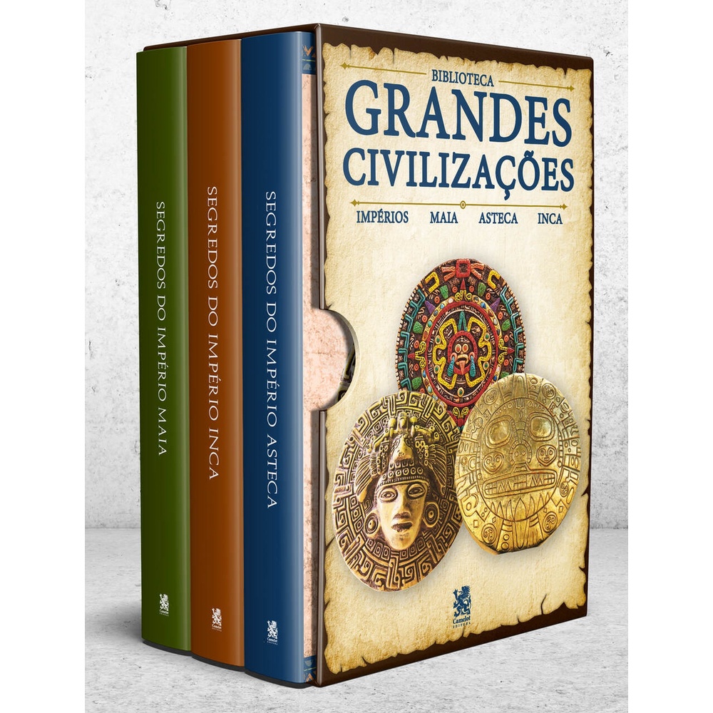 Biblioteca Grandes Civilizações | Box com 3 Livros