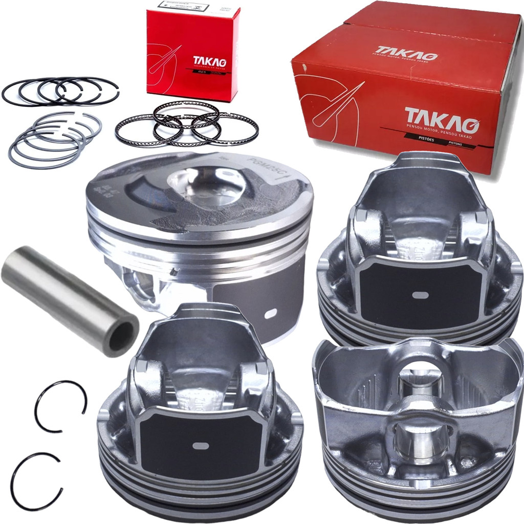 Jogo Pistao Com Aneis Nova S10 2.5 16v Flex Ecotec 2014 2015 2016 2017 2018 2019 2020 2021 2022 em Oferta na Shopee