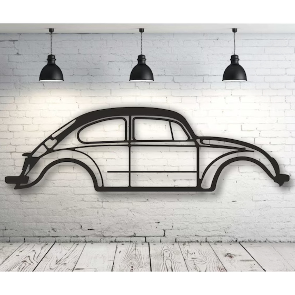 Quadro Premium Porsche F1 Fusca Combi Sala Quarto 1,20x70