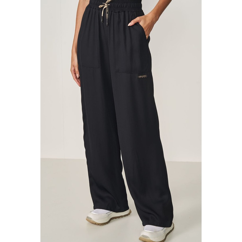 Calça Viscose Com Bolsos 25701953 Colcci