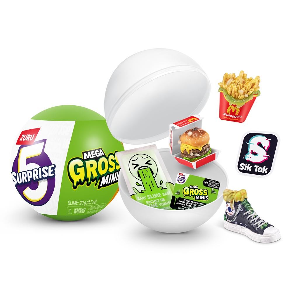 5 Surprise, Candide, Mega Gross Minis, Série 1