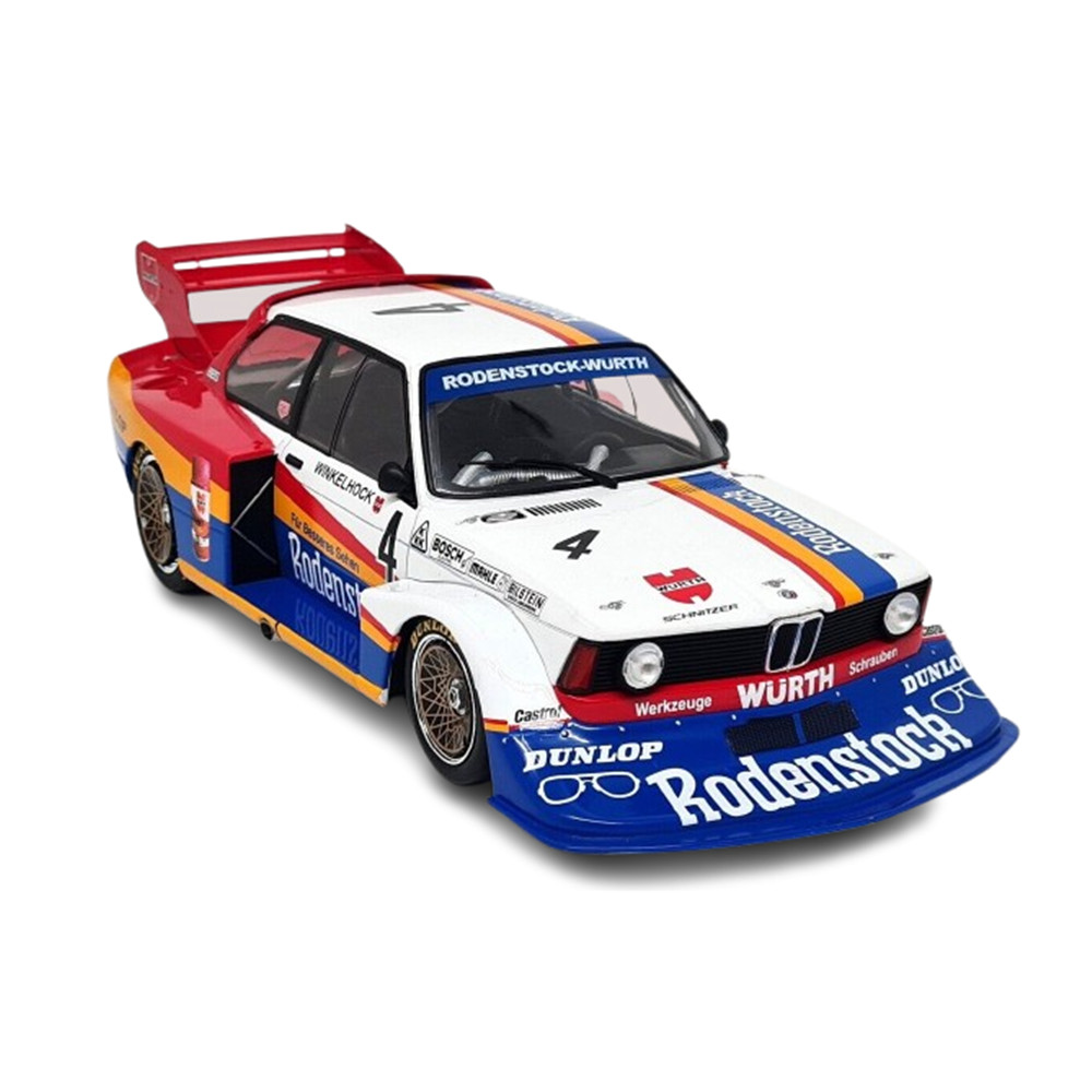Miniatura Carro BMW 320 Gr.5 - #4 - M. Winkellhock - DRM Zolder (1979) - 1:18 - MCG