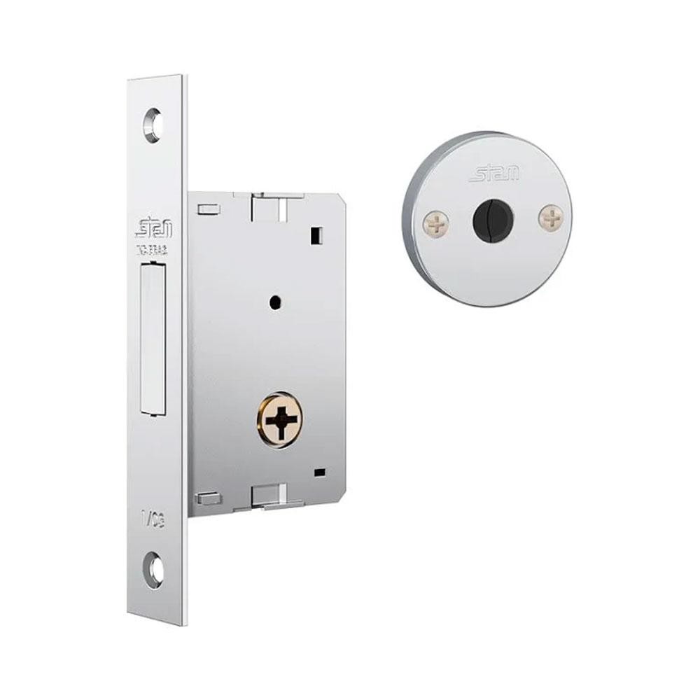 Fechadura Auxiliar Tetra Inox 1001 Par em Oferta na Shopee