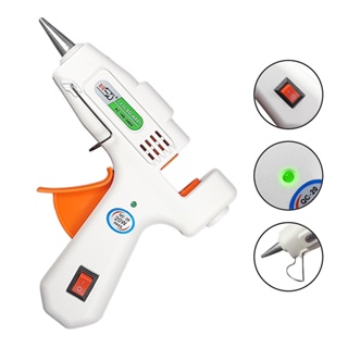 PISTOLA DE COLA QUENTE BICO FINO-  20W - BRANCA 1 UNIDADE em Oferta na Shopee