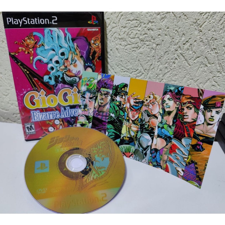 Jojo No Kimyou Na Bouken - Ougon No Kaze PT-BR - PS2
