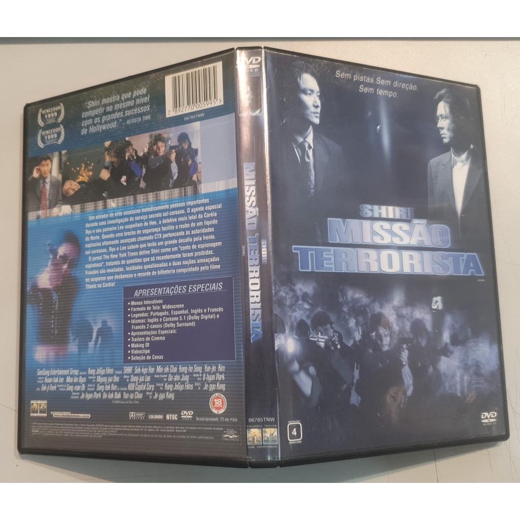 Dvd Usado Missão Terrorista