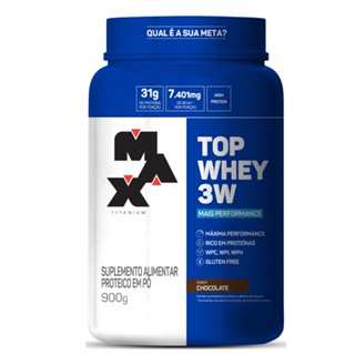 Top Whey 3W + Performance 900G - Max Titanium