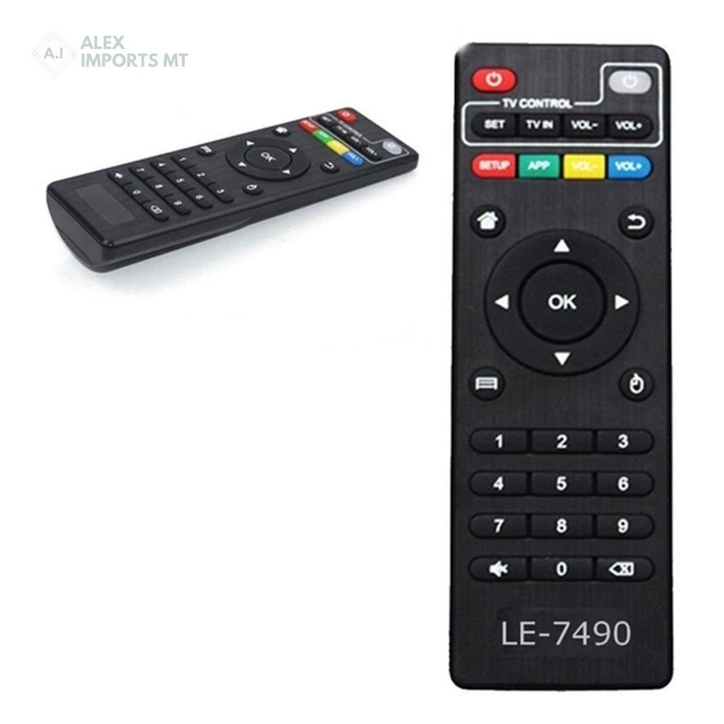 Controle Remoto Smart Tv Box Pro 4k Modelo-7490-1