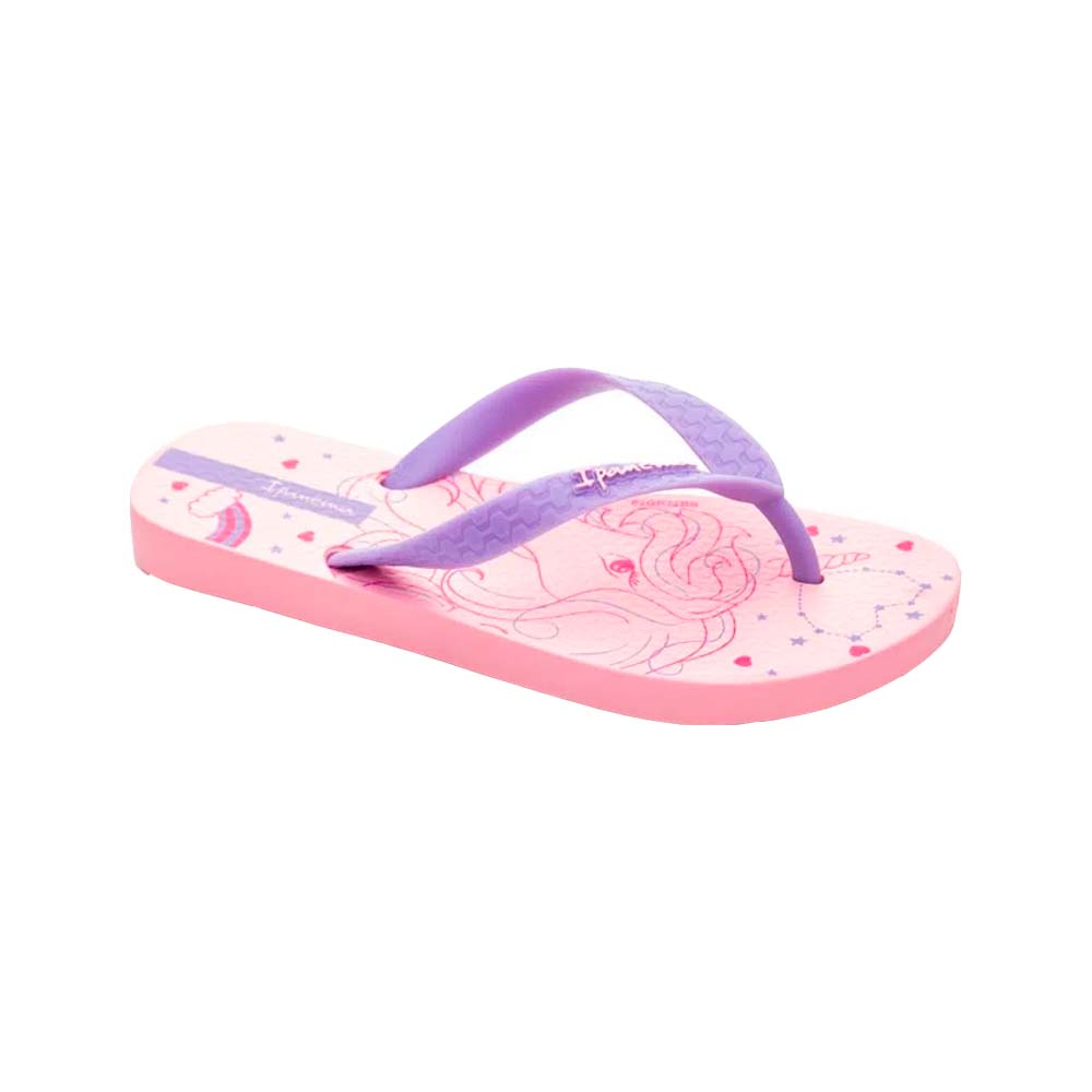 Chinelo De Dedo Unicórnio Infantil Menina Ipanema 27012-Ag886 Rosa