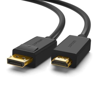 Cabo DisplayPort para Hdmi Ugreen Macho 4K/30Hz 1.5m Preto