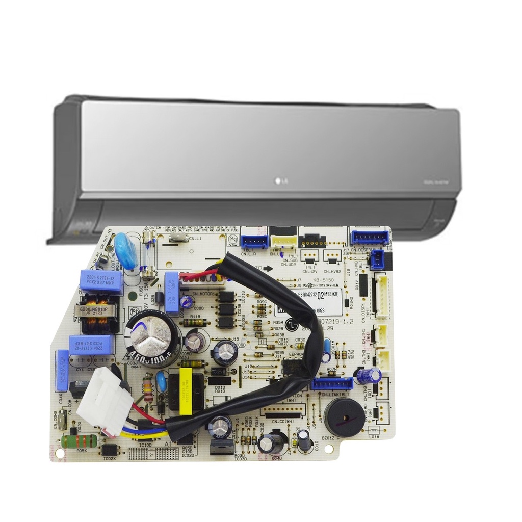 PLACA PRINCIPAL AR CONDICIONADO LG S4NW18KLRPB EBR86457704 | ORIGINAL