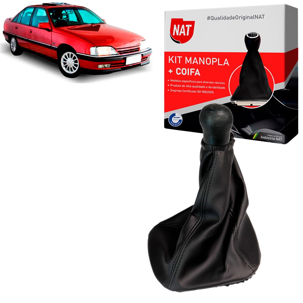 Manopla + Coifa Chevrolet Omega Suprema 1992 Até 1998 em Oferta na Shopee