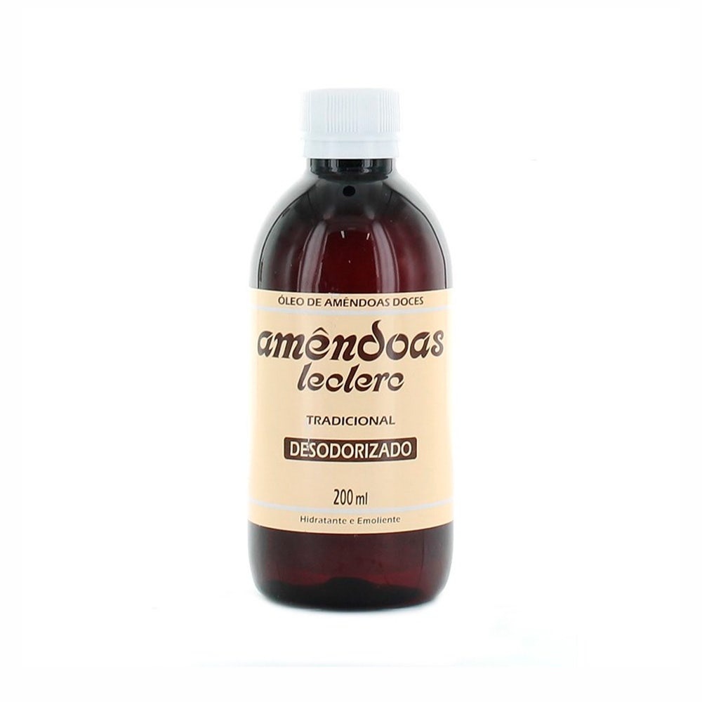 Óleo De Amêndoas Leclerc Natural 200ml em Oferta na Shopee