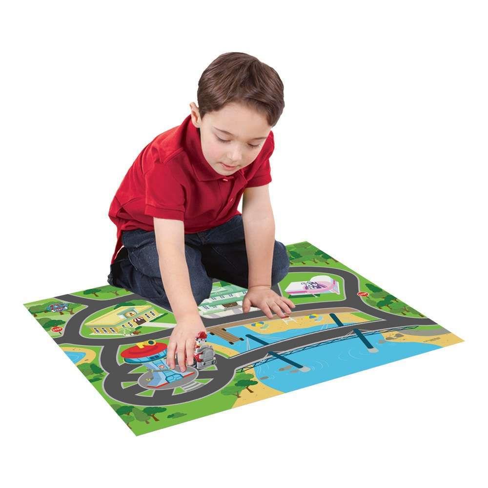 Brinquedo Carrinho e Pista Tapete E Veículo Megamat Toyng