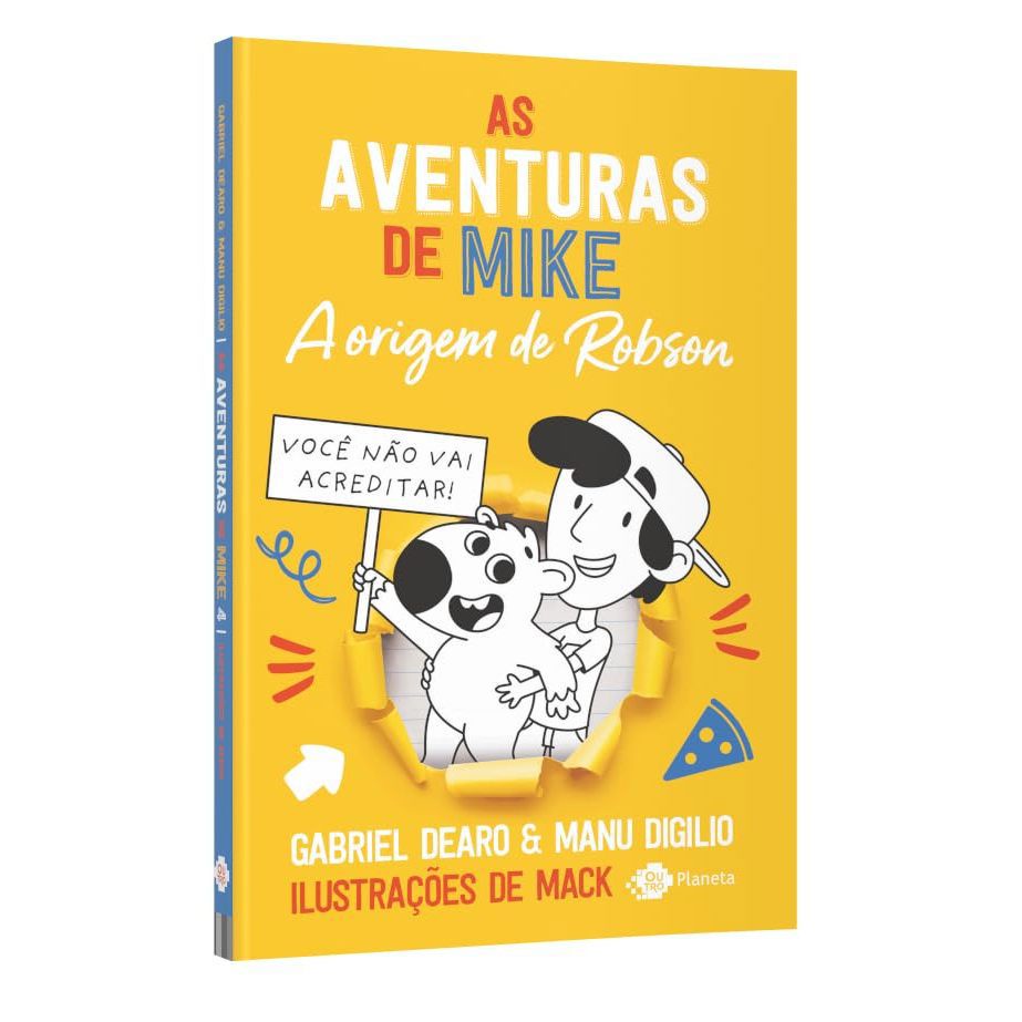Livro As aventuras de Mike 4: A origem de Robson