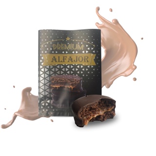 100un Embalagem para Alfajor em Oferta na Shopee