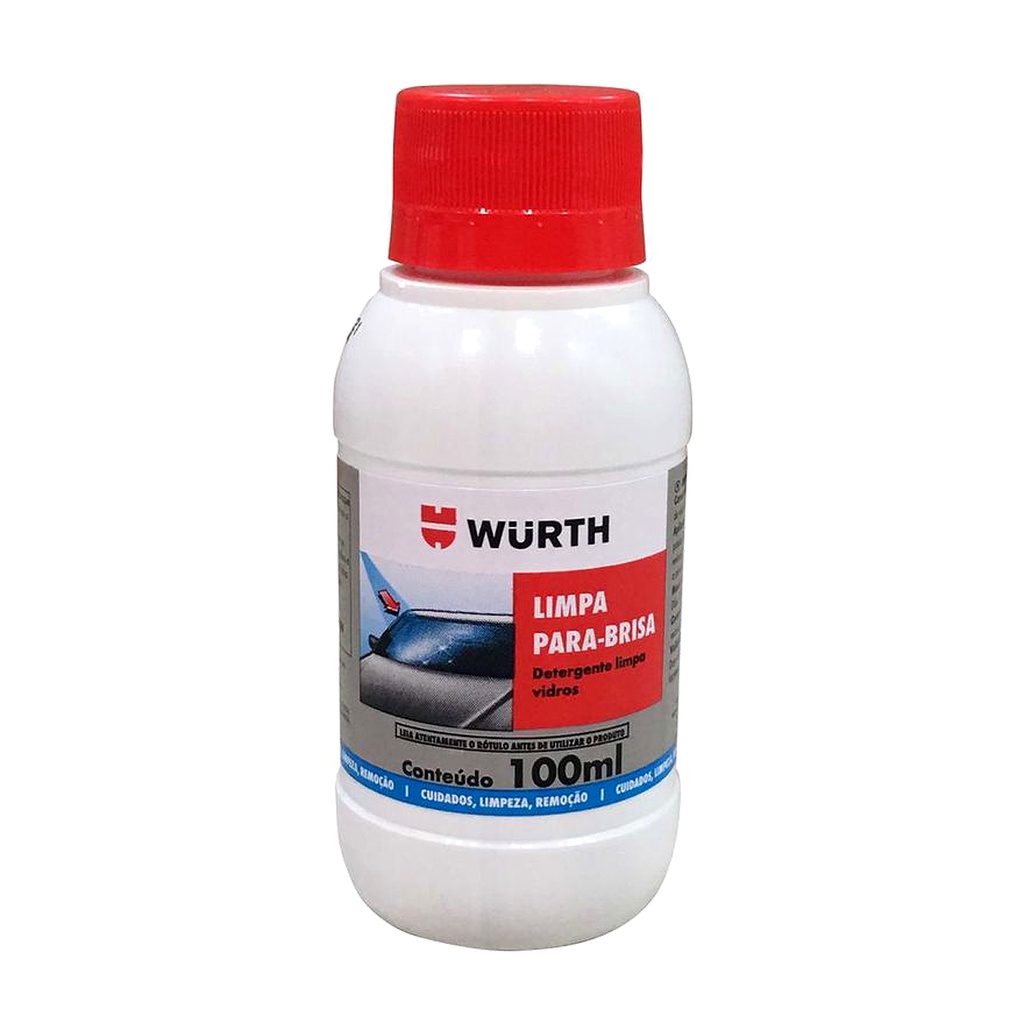 Limpa Parabrisa Automotivo Fluído Líquido Reservatório Wurth 100ml