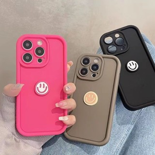 Doces Coloridos 3D Smiley Face Sorridente Todos Incluindo Capa De Silicone Fosco Para Telefone IPhone 15 14 13 12 11 Pro Max 14 15 Plus Prevenção De Queda À Prova De Choque