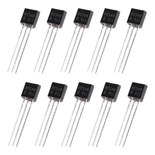 BC548 Transistor Bipolar NPN - Kit 10 Peças Para Projetos em Oferta na Shopee