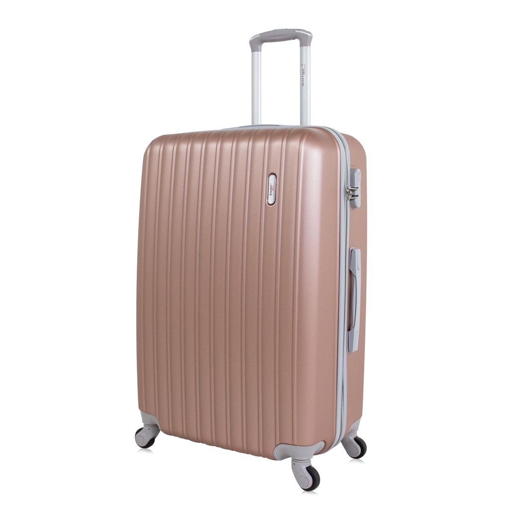 Mala grande 32kg abs Rigida Rodas 360º Londres Swiss Move Rose - Travel & Luggage