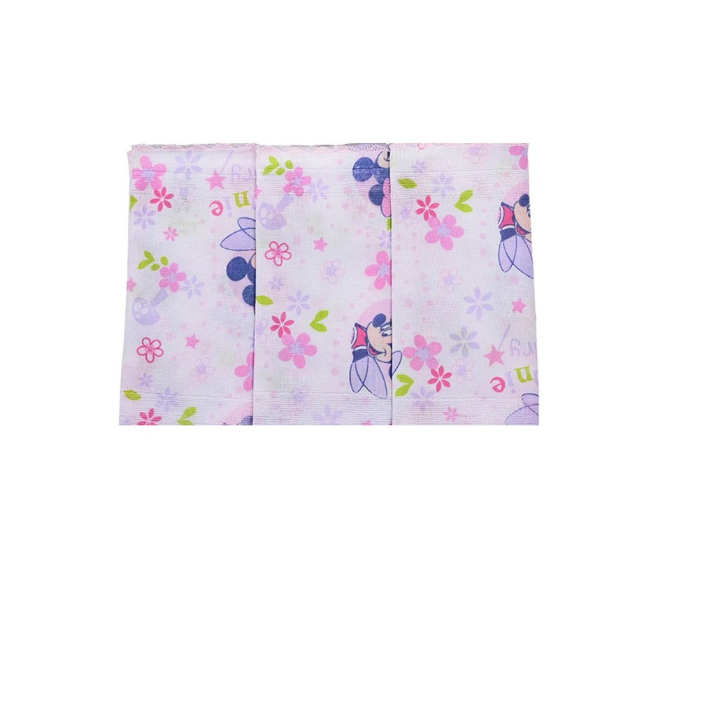 Pano De Boca Babete Minnie Mickey Disney - Kit C/ 3 Unidades em Oferta na Shopee