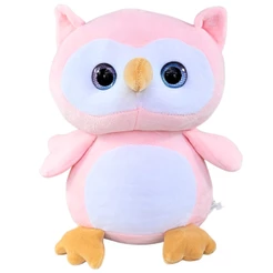 Coruja de Pelúcia Plush Corujinha Antialérgica Nicho Bebe