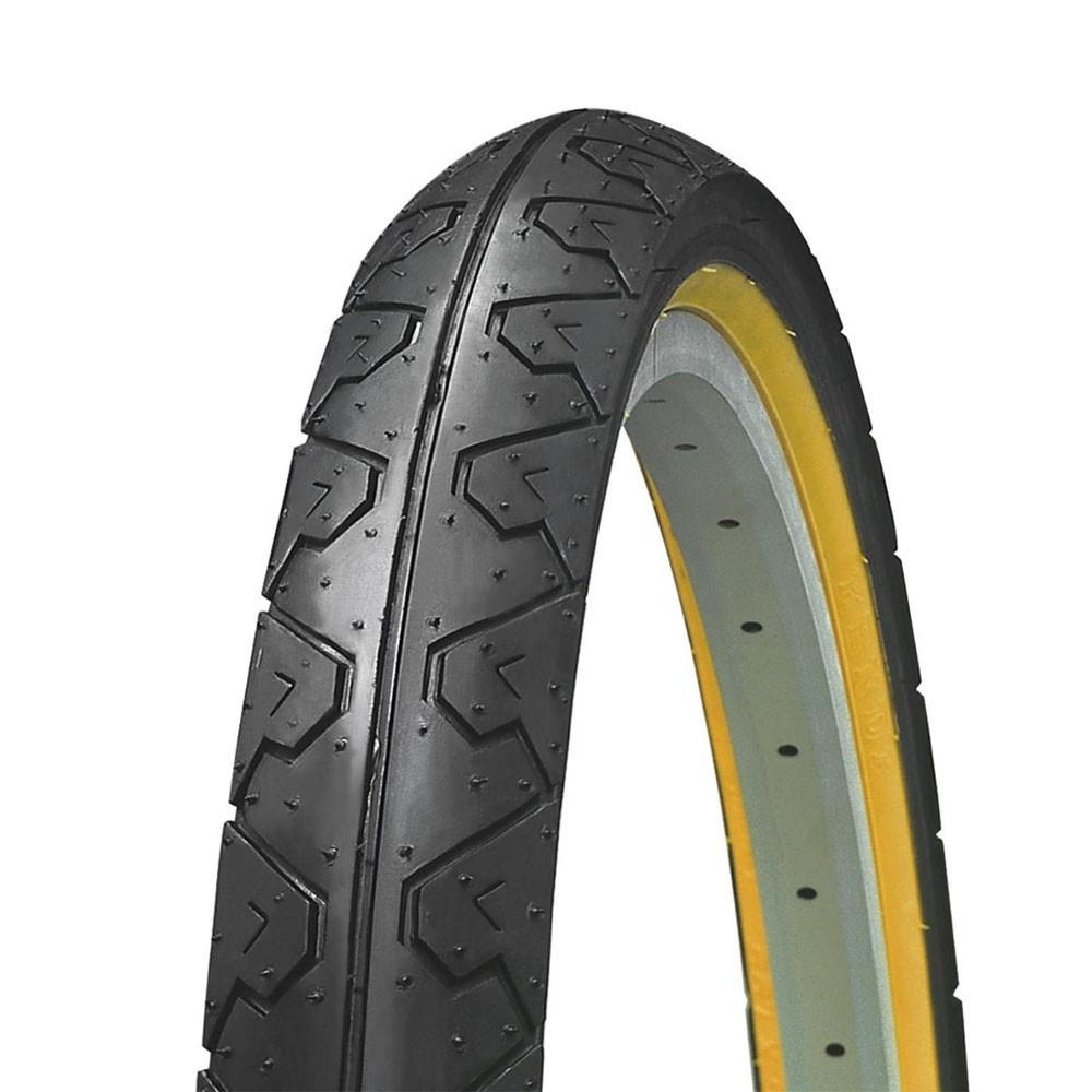 Pneu Slick 20x1.95 Kenda K90 Arame Preto Faixa Amarela