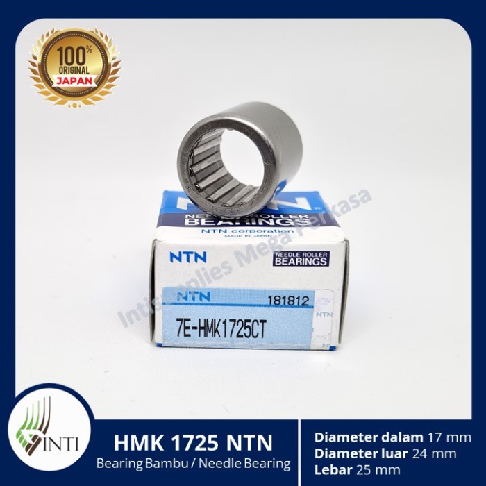 Rolamento De Agulha HMK 1725 NTN Bambu Original