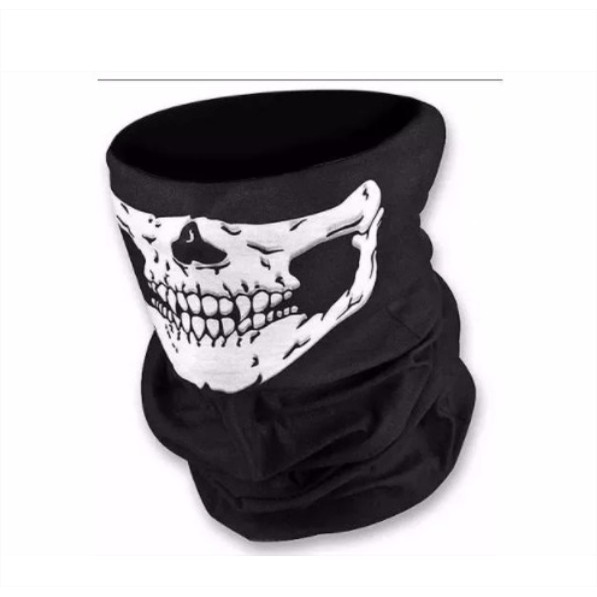Bandana Caveira Balaclava Touca Máscara Paintball Airsoft