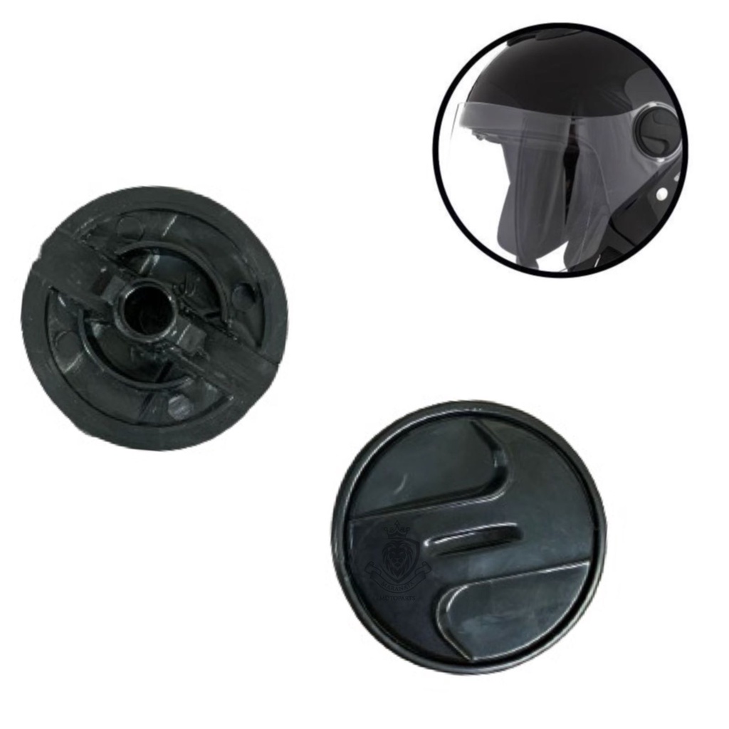 Reparo Fixador Botão Lateral Para Capacete New Liberty 3