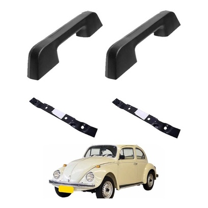 Kit Puxador Porta + Chapa Fixacao Fusca Brasilia Variant em Oferta na Shopee