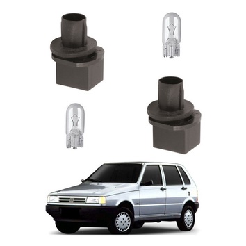 Soquete ( Par ) Lanterna Farol Uno / Elba / Tempra - 0540100 em Oferta na Shopee