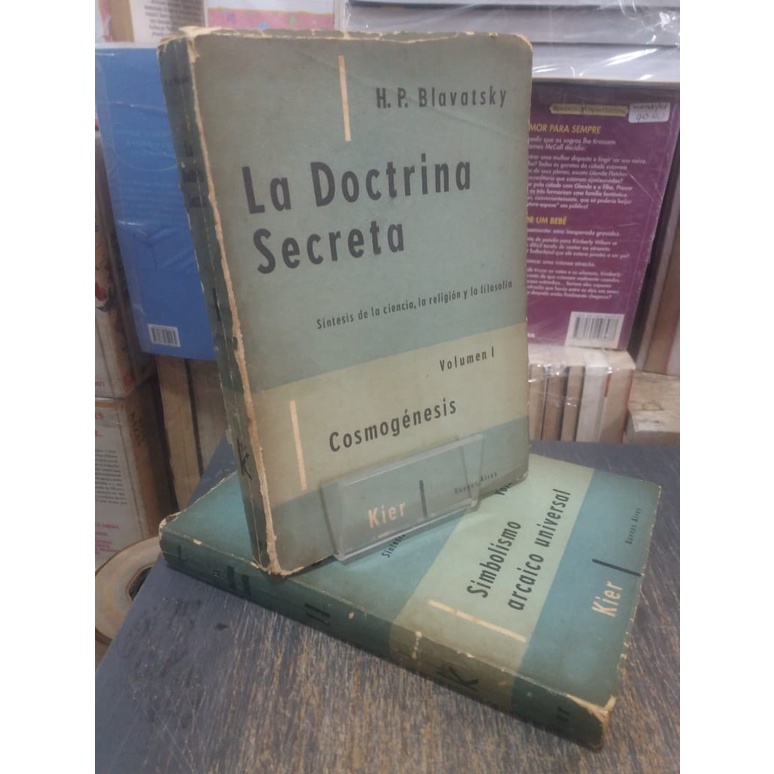 KIT - H. P. BLAVATSKY - COM 2 LIVROS USADOS autor H. P. BLAVATSKY