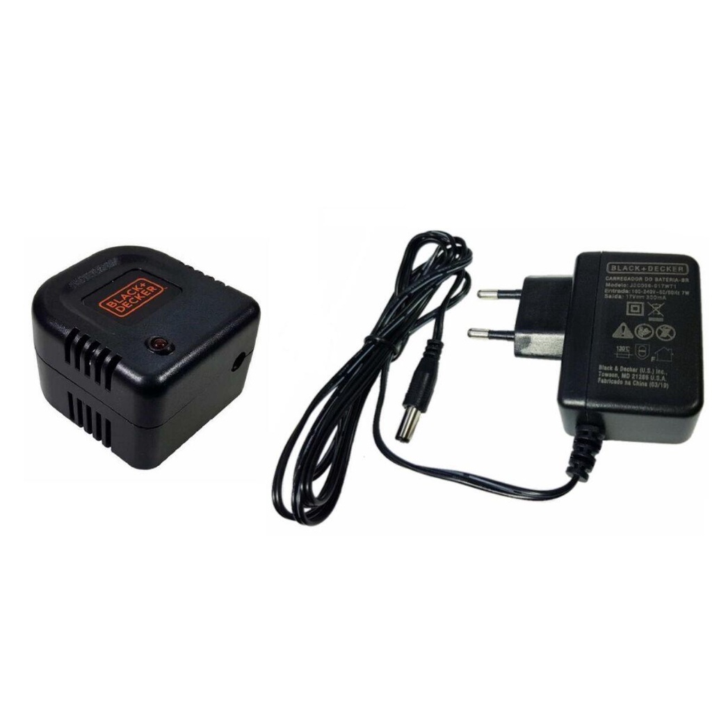 Carregador + Suporte Parafusadeira Black+Decker CD121 Tipo 4