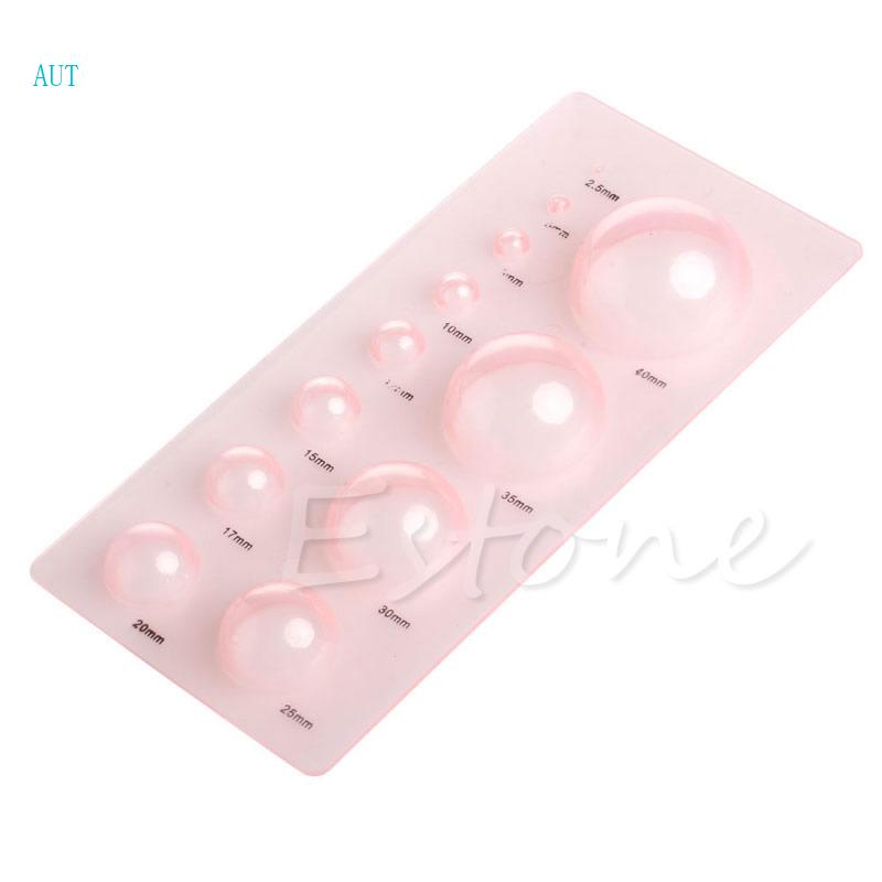 Melhor Ferramenta De Moldes De Criação De Meia Cúpula 3D De 12 Tamanhos De Papelão De Preenchimento